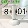 Modern Automatic Flip Desk Clock With Large Number Display 2