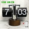 Automatic Retro Flip Desk Clock With Large Number Display 5
