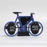 Retro Bicycle Flip Desk Clock With Automatic Page Turning 4
