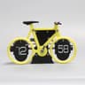 Retro Bicycle Flip Desk Clock With Automatic Page Turning 2