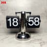 Vintage Automatic Flip Desk Clock With Quartz Movement 6