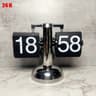 European Retro Automatic Flip Desk Clock With Mechanical Page Turning 4
