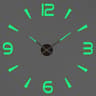 Modern 3D Wall Clock With DIY Acrylic Mirror Design 3