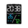 Smart Digital Alarm Clock With Temperature Humidity Display And Dual Alarms 1