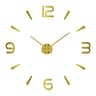 Modern 3D DIY Wall Clock Acrylic Mirror Large Wall Decor 3