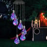 Solar Color Changing Wind Chimes With 6 LED Lights 12