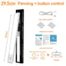 Rechargeable LED Touch Light 3Color Dimmable Cabinet Lamp 18