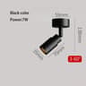 Adjustable LED Spotlight Zoom Focus Surface Mounted Ceiling Light 3