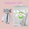Personalized Minky Baby Blanket And Bunny Comforter Set 13
