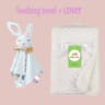Personalized Minky Baby Blanket And Bunny Comforter Set 15