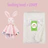 Personalized Minky Baby Blanket And Bunny Comforter Set 11