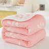 6 Layer Cotton Muslin Blanket Breathable Summer Throw 0