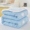 6 Layer Cotton Muslin Blanket Breathable Summer Throw 12
