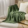 Nordic Knitted Throw Blanket With Tassels Soft Textured Sofa Cover 2