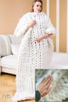 Chenille Chunky Knit Throw Blanket Soft Giant Yarn Couch Blanket 7