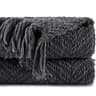 Battilo Chenille Knit Throw Blanket Soft Thick Decorative Sofa Throw 5