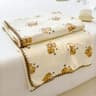100 Cotton Double Layer Gauze Blanket Soft Cartoon Bed Throw 5