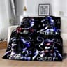 FNAF Freddy Flannel Throw Blanket Soft Horror Game Bed Cover 0