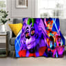FNAF Freddy Flannel Throw Blanket Soft Horror Game Bed Cover 2