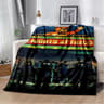 FNAF Freddy Flannel Throw Blanket Soft Horror Game Bed Cover 4
