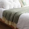 Retro Geometric Knitted Throw Blanket Nordic Sofa Bed Cover 2