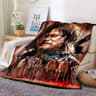 The Walking Dead Zombie Throw Blanket Soft Flannel Sofa And Bed Cover 2