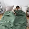 Summer Waffle Cotton Blanket Lightweight Knitted Bed Throw 4