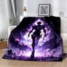 Solo Leveling Flannel Throw Blanket Soft 3D Anime Sofa And Bed Cover 12
