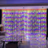 Remote Control USB Curtain String Lights For Christmas And Parties 6