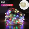 TwinkleWire USB Fairy Lights 5M 10M Waterproof Copper String Lights 3
