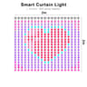 Immersive Smart RGB Curtain Lights With Music Sync For Vibrant Celebrations 3