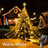 Magical Star Waterfall String Lights For Festive Indoor And Outdoor Celebrations 2