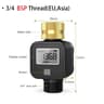 FlowTrack Digital Water Flow Meter With LCD And 34Inch Hose Connection 4