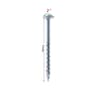 100pcs Galvanized Pocket Hole Screws For Woodworking Jigs 4