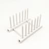 Stainless Steel Pot Lid Rack MultiUse Plate Bowl And Dish Kitchen Organizer 2