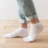 Mens Breathable Five Toe Socks UltraThin Cotton Mesh LowCut Summer Socks 1