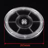 360 Rotating Acrylic Display Stand Clear Turntable Base 8