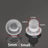 20PCS Transparent Rubber Cabinet Door Bumpers 1