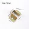 2PCS UShaped Metal Bed Frame Connector Brackets 4