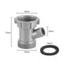 YShaped Sink Drain Pipe Adapter And Overflow Hose Connector 1