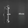 Adjustable WallMounted Shower Slide Bar With Handheld Shower Holder 1