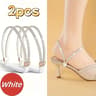 2PCS Rhinestone Elastic Heel Straps For Secure High Heel Fit 1