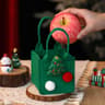 Felt Christmas Gift Bag With Tree Design For Candy And Presents 2