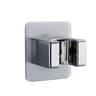 Adjustable No Drill Shower Head Holder Waterproof Adhesive Wall Bracket For Handheld Showers 1