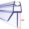 100cm Shower Door Bottom Seal PVC Water Barrier Strip For Glass Shower Screens 4