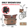 65L Bike Handlebar Bag Quick Release Commuter Storage Pack 4