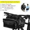 Waterproof Bike Handlebar Bag Large Capacity Front Storage Set 3