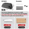 Magnetic Bike Top Tube Bag IPX4 QuickAccess Frame Pack 2