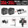 20L35L Motorcycle Side Bag Quick Release Waterproof Pannier 6