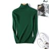 Womens Ribbed Turtleneck Sweater Soft Long Sleeve Knit Pullover 3